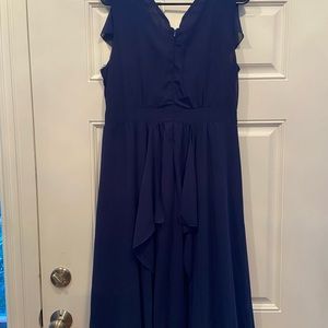 Flowy pretty blue dress